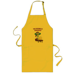 Fortune teller monkey long apron