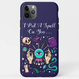 Fortune Teller Mystic I Put A Spell On You Purple Case-Mate iPhone Case