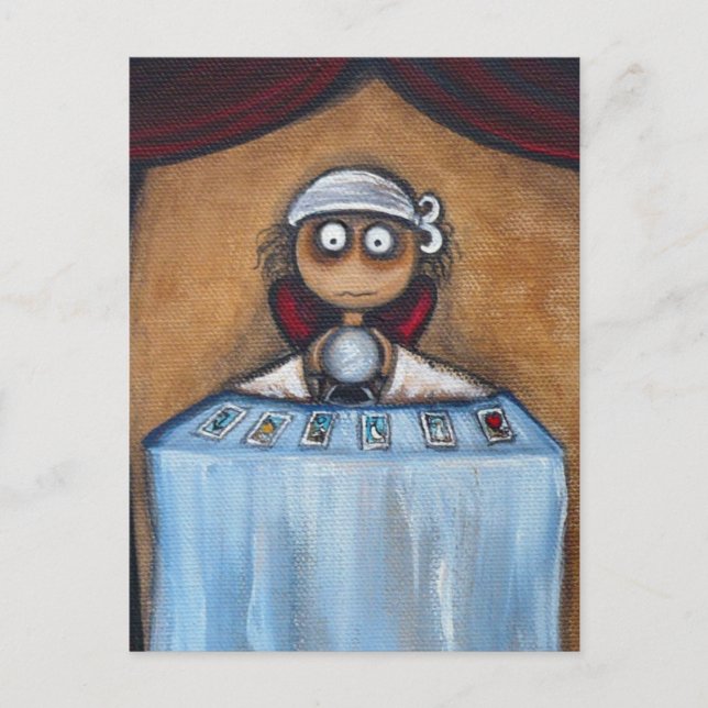 Fortune Teller Postcard (Front)