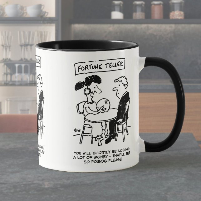 Fortune Teller Predicts a Financial Loss Mug (Creator Uploaded)