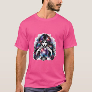 Fortune Teller Psychic Readings Tarot Crystal Ball T-Shirt