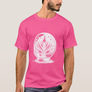 Fortune Teller Psychic Readings Tarot Crystal Ball T-Shirt