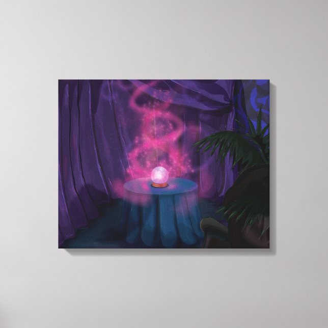 Fortune Tellers Tent Canvas Print (Front)