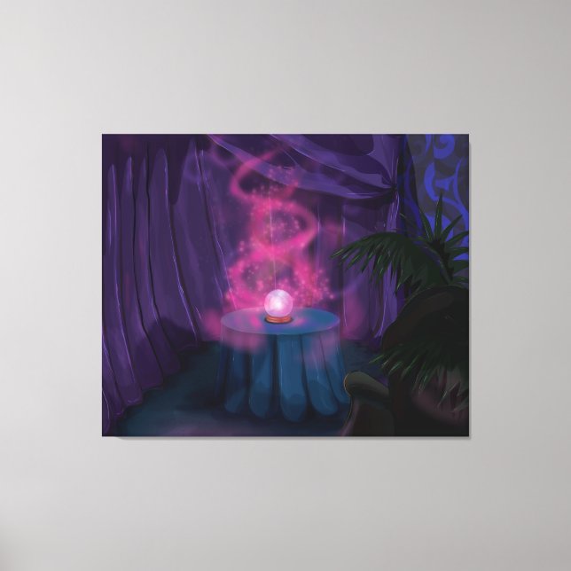 Fortune Tellers Tent Canvas Print (Front)