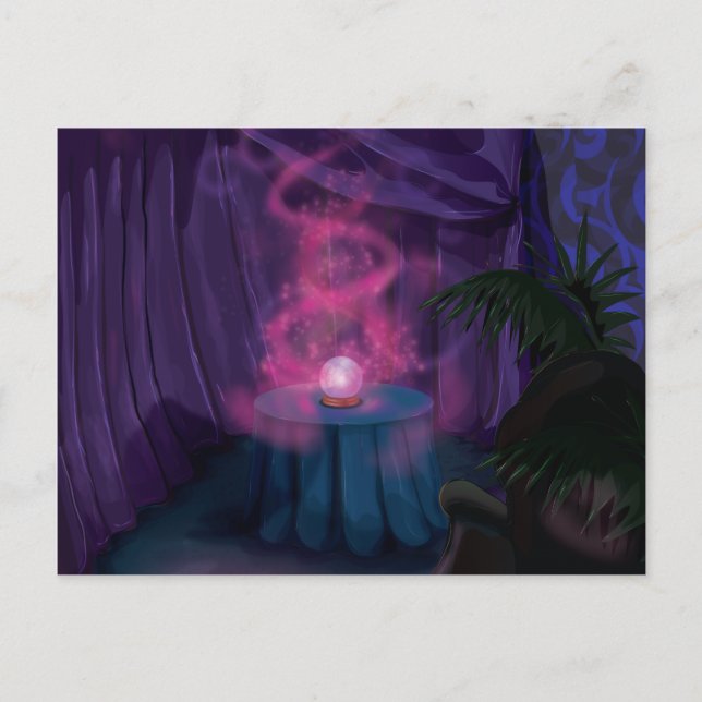 Fortune Tellers Tent Postcard (Front)