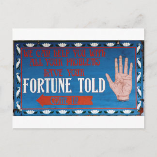 Fortunes Told Postcard