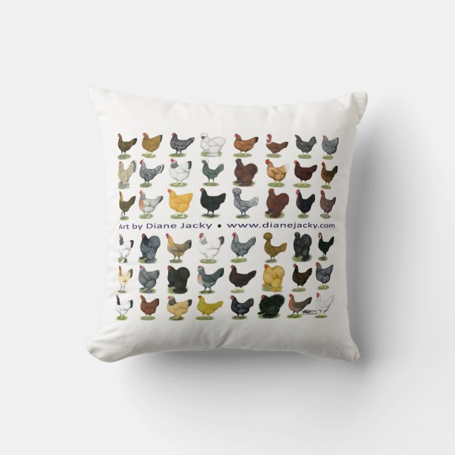 Forty-eight Hen Promo Cushion (Front)