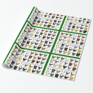 Forty-eight Hen Promo Wrapping Paper