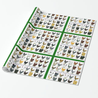Forty-eight Hen Promo Wrapping Paper