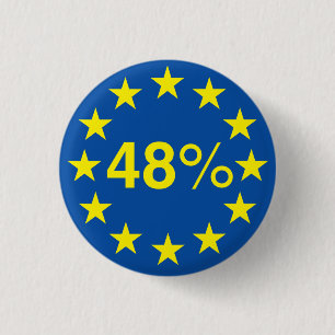 Forty Eight Percent (Small Button Badge)
