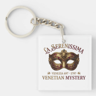 Forty & Fabulous: La Serenissima Invitation Key Ring