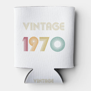 forty nine years 49th Birthday Gift Vintage 1970 Can Cooler