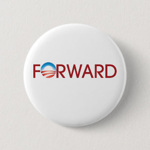 Forward 6 Cm Round Badge