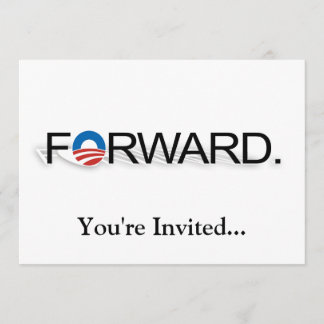 Forward for Obama 2012 Invitation