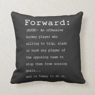 Forward Hockey Definition Cushion