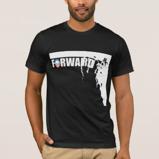 Forward - Off a cliff! - Anti Obama T-Shirt