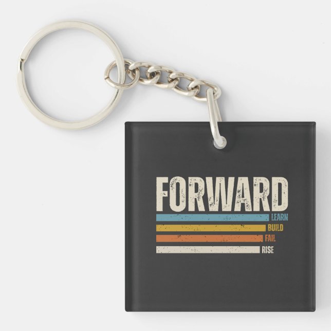 Forward Vintage Tee Key Ring (Front)