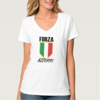 Forza Azzurri Italy Flag Soccer