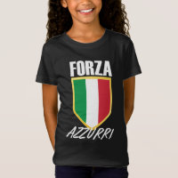 Forza Azzurri Italy Flag Soccer