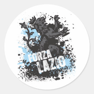 Forza Lazio Classic Round Sticker