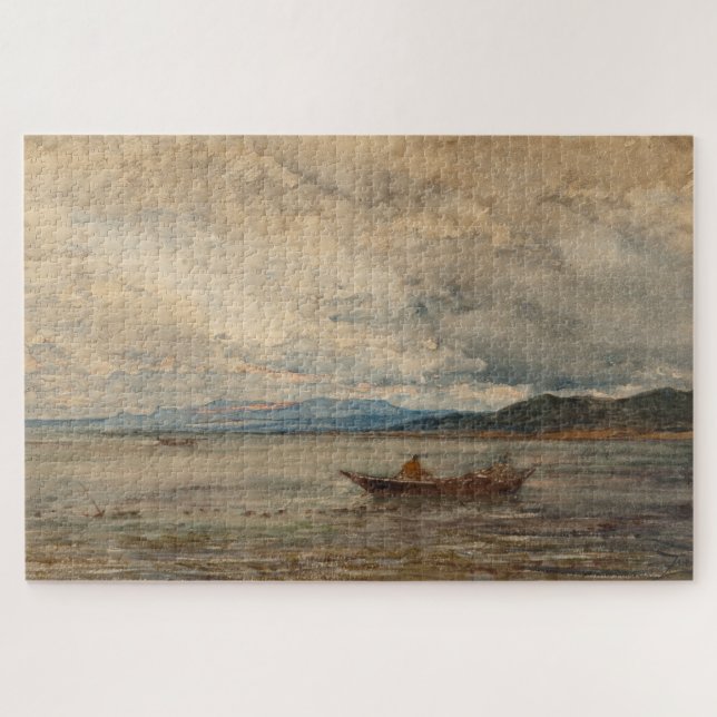 Fos, Environs De Martigues – Félix Ziem Jigsaw Puzzle (Horizontal)