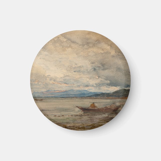 Fos, Environs De Martigues – Félix Ziem Magnet (Front)