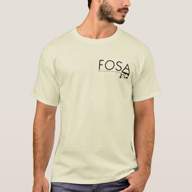 FOSA T Shirt Style 2 (Front)