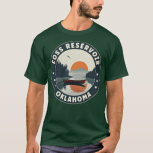 Foss Reservoir Oklahoma Sunset T-Shirt