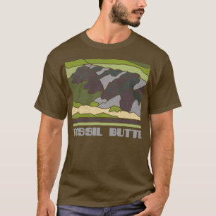 Fossil Butte National Monument Nature Lover Vintag T-Shirt