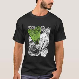 Fossil collecting fossil hunter paleontologist Lon T-Shirt