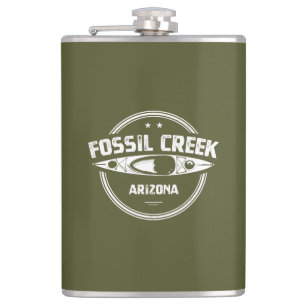 Fossil Creek Arizona Kayaking Hip Flask