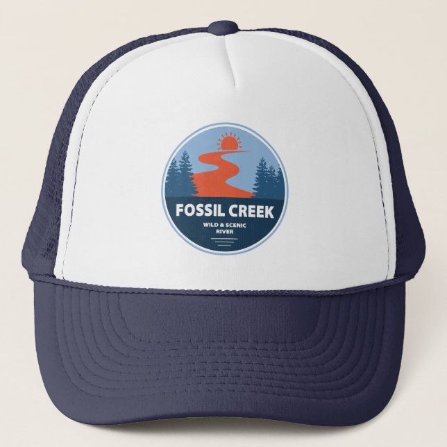Fossil Creek Wild And Scenic River Arizona Trucker Hat (Front)