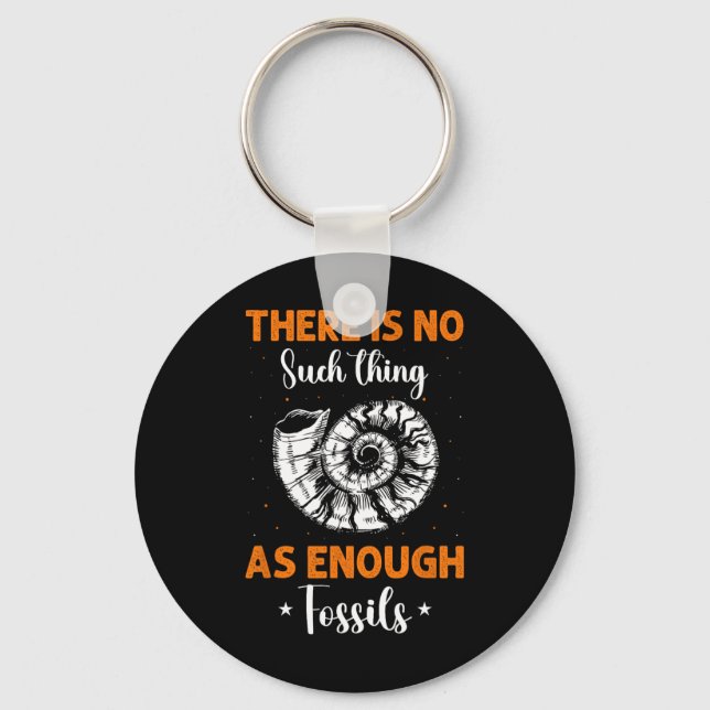 Fossil Hunting Essentials Hunter  Key Ring (Front)