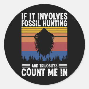 Fossil Hunting Relict Hunter Classic Round Sticker