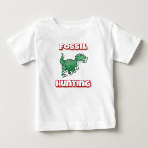 Fossil Hunting Tyrannosaurus Baby T-Shirt