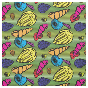 Fossil Layers Fabric