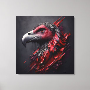 Fossilised Majesty - Another Masterpiece by AI Canvas Print