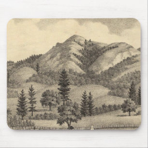 Fossville Res of Clark Foss, Knights Valley Mouse Pad