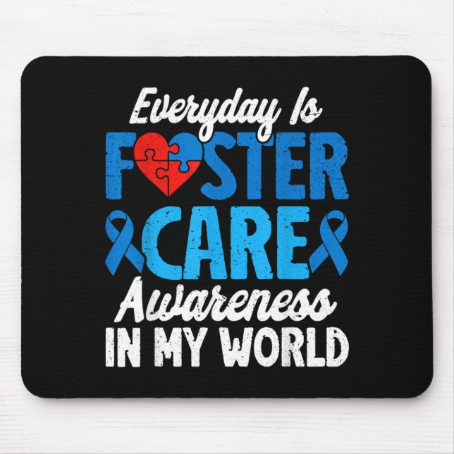 Foster Care Awareness 2 Mouse Pad (Front)