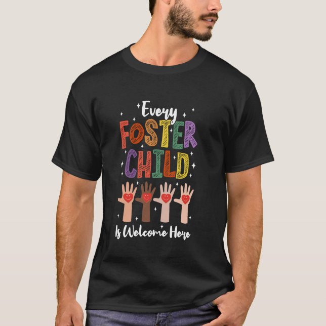 Foster Care awareness T-Shirt (Front)