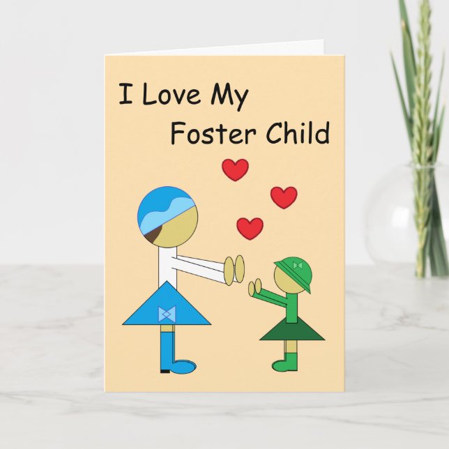 Foster Care: Card (Front)