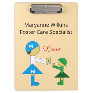 Foster Care: Clipboard