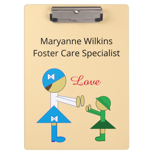 Foster Care:  Clipboard (Front)