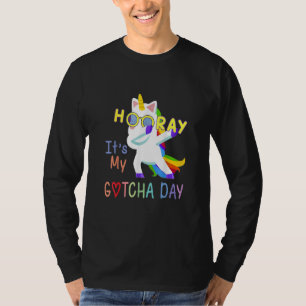 foster child adoption    Hooray It's My Gotcha Day T-Shirt