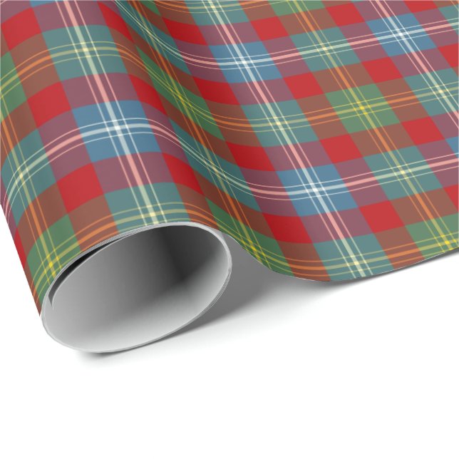 Foster Clan Ancient Tartan Wrapping Paper (Roll Corner)