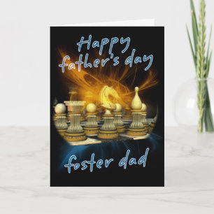 Foster Dad - Father's Day Card - Chess
