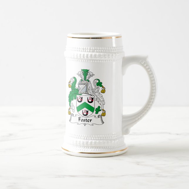 Foster Family Crest Beer Stein (Right)