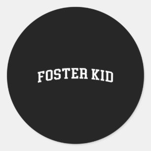 Foster Kid Classic Round Sticker