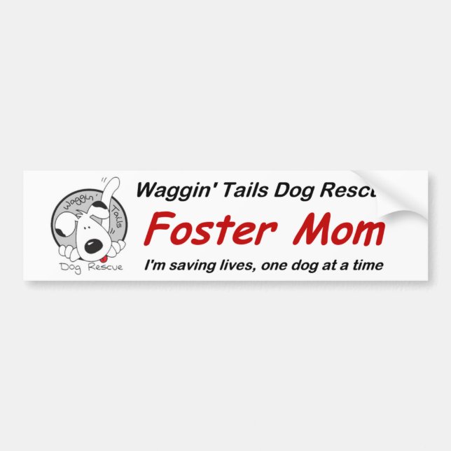 Foster Mum Bumper Sticker (Front)