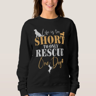 Foster Mum Dog Rescue Mum All Dogs Puppies Sweatshirt